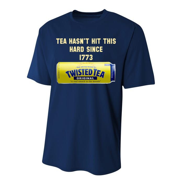 Twisted Tea Hasn't Hit This Hard Since 1773 Performance Sprint T-Shirt