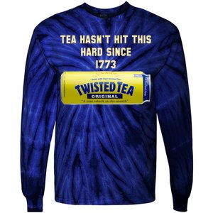 Twisted Tea Hasn't Hit This Hard Since 1773 Tie-Dye Long Sleeve Shirt