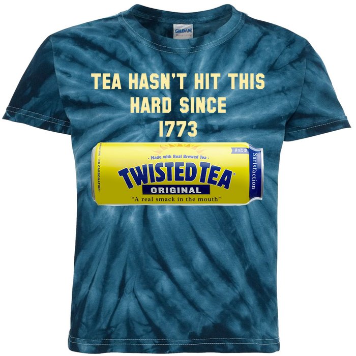 Twisted Tea Hasn't Hit This Hard Since 1773 Kids Tie-Dye T-Shirt