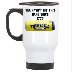 Twisted Tea Hasn't Hit This Hard Since 1773 Stainless Steel Travel Mug