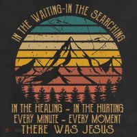 There Was Jesus Christian In The Waiting Searching Cool Comfort Performance Bucket Hat