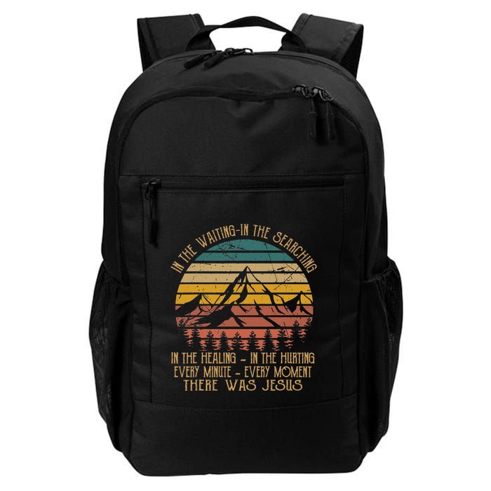 There Was Jesus Christian In The Waiting Searching Backpack