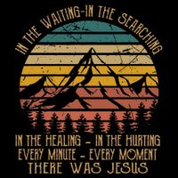There Was Jesus Christian In The Waiting Searching Backpack