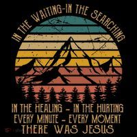 There Was Jesus Christian In The Waiting Searching Bucket Hat