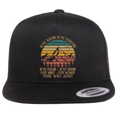 There Was Jesus Christian In The Waiting Searching Flatbill Hat