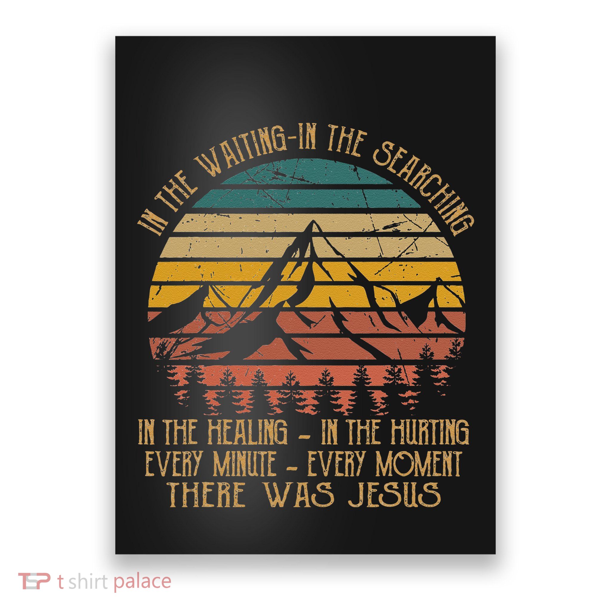 There Was Jesus Christian In The Waiting Searching Poster