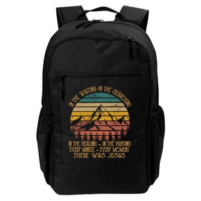 There Was Jesus Christian Faith Quote Leopard Rainbow Backpack