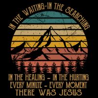 There Was Jesus Christian Faith Quote Leopard Rainbow 16 in Basic Backpack
