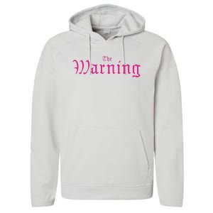 The Warning Keep Me Fed Fan Pack 2 Performance Fleece Hoodie