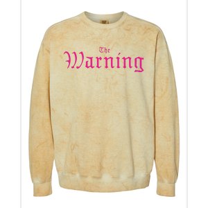 The Warning Keep Me Fed Fan Pack 2 Colorblast Crewneck Sweatshirt