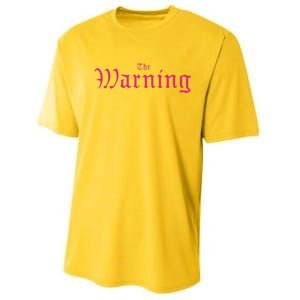 The Warning Keep Me Fed Fan Pack 2 Performance Sprint T-Shirt