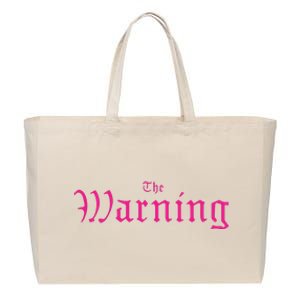 The Warning Keep Me Fed Fan Pack 2 Cotton Canvas Jumbo Tote