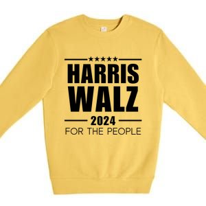 Tim Walz Kamala Premium Crewneck Sweatshirt