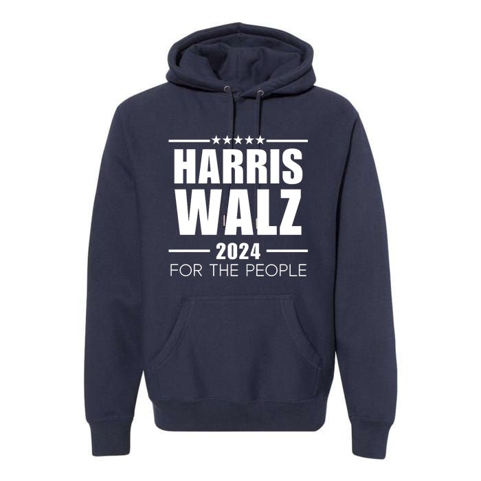 Tim Walz Kamala Premium Hoodie