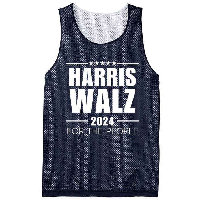 Tim Walz Kamala Mesh Reversible Basketball Jersey Tank