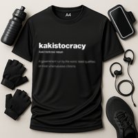 The Word Kakistocracy With A Dictionary Definition Performance Shirt