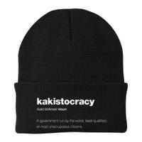 The Word Kakistocracy With A Dictionary Definition Beanie