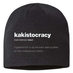 The Word Kakistocracy With A Dictionary Definition Sustainable Beanie