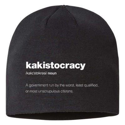 The Word Kakistocracy With A Dictionary Definition Sustainable Beanie