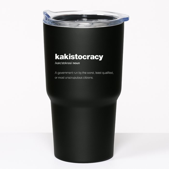 The Word Kakistocracy With A Dictionary Definition Tumbler