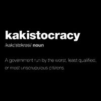 The Word Kakistocracy With A Dictionary Definition Mousepad