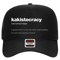 The Word Kakistocracy With A Dictionary Definition Trucker Hat