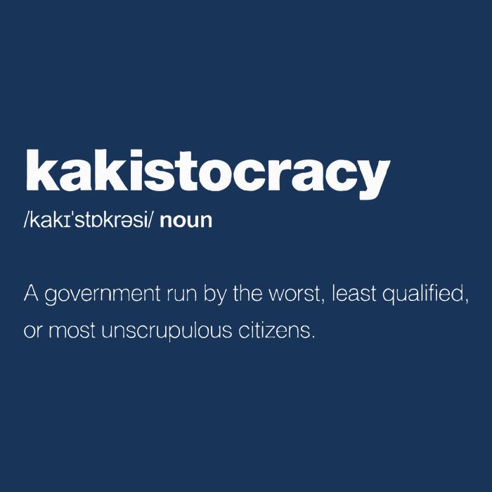 The Word Kakistocracy With A Dictionary Definition Infant Baby Jersey Bodysuit