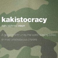 The Word Kakistocracy With A Dictionary Legacy Tie Dye Trucker Hat