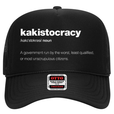 The Word Kakistocracy With A Dictionary Trucker Hat