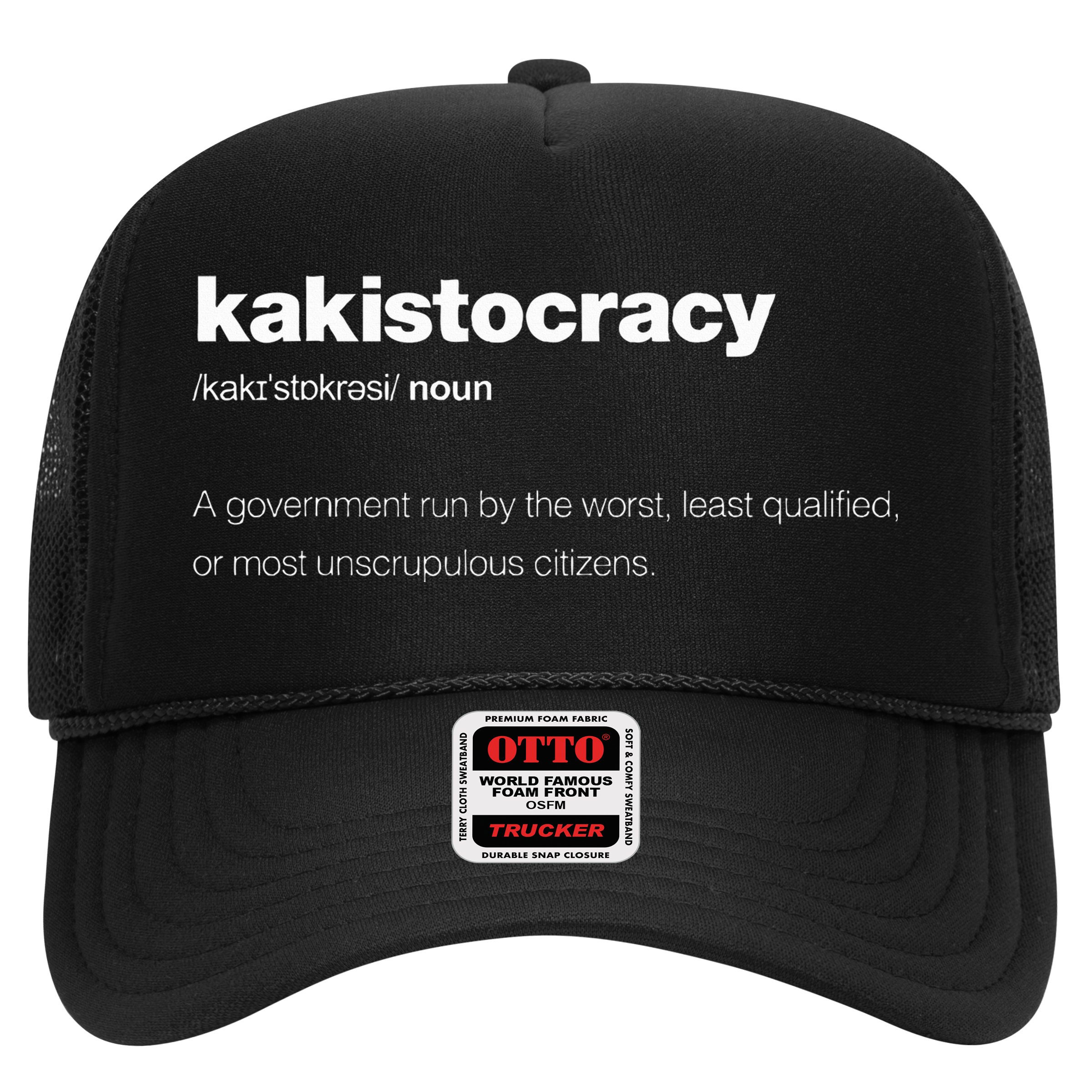 The Word Kakistocracy With A Dictionary Hat