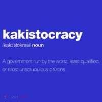 The Word Kakistocracy With A Dictionary Tall T-Shirt