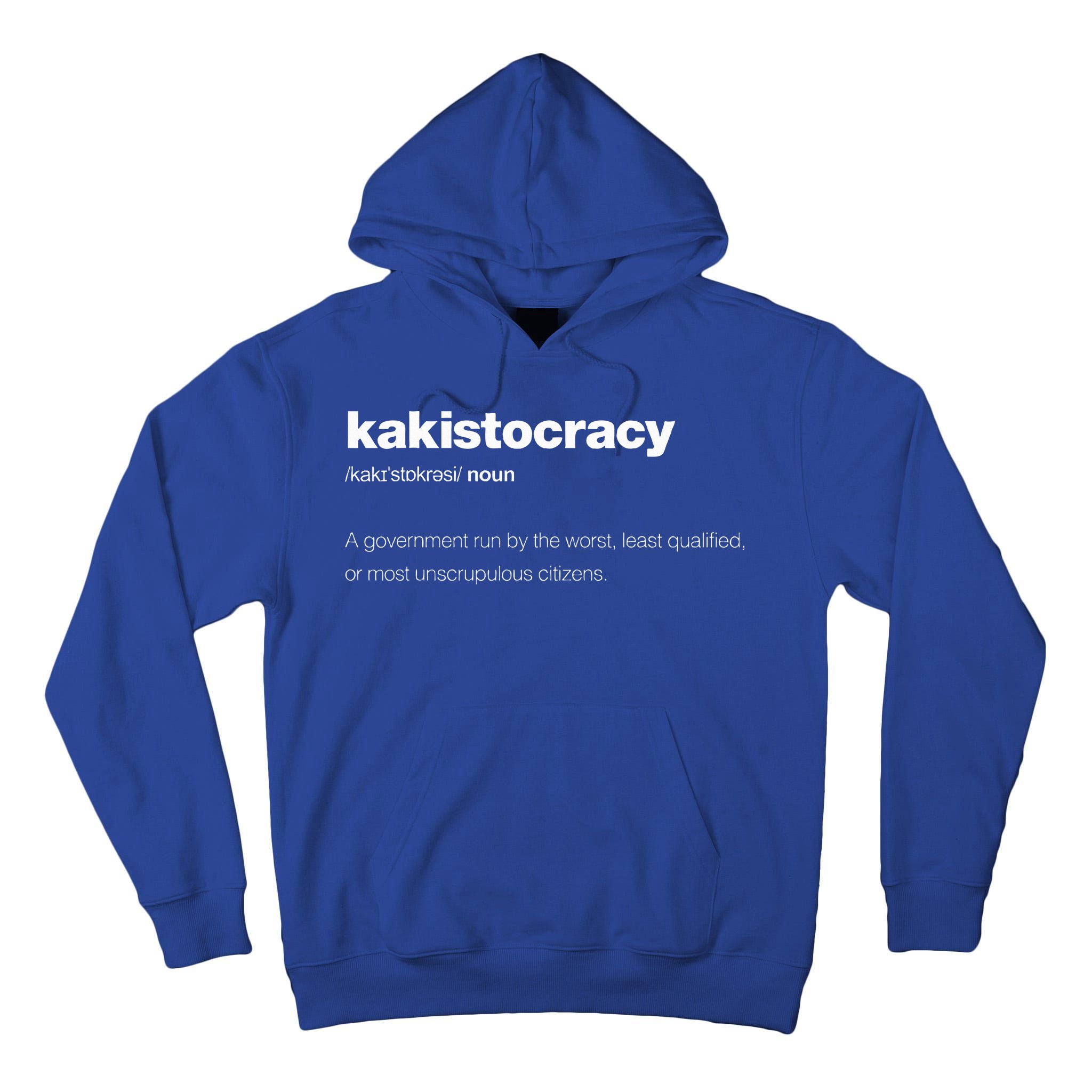 The Word Kakistocracy With A Dictionary Tall Hoodie