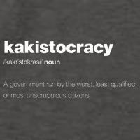 The Word Kakistocracy With A Dictionary Vector Backpack