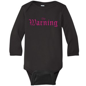 The Warning Keep Me Fed Fan Pack 2 Baby Long Sleeve Bodysuit