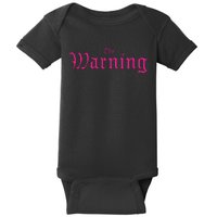 The Warning Keep Me Fed Fan Pack 2 Baby Bodysuit