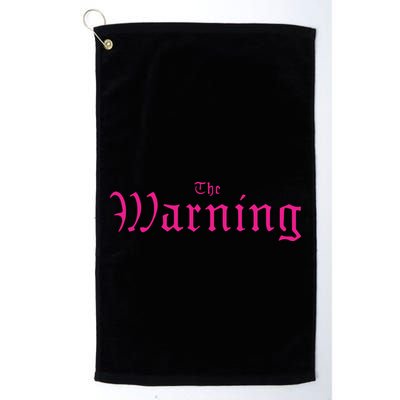 The Warning Keep Me Fed Fan Pack 2 Golf Towel