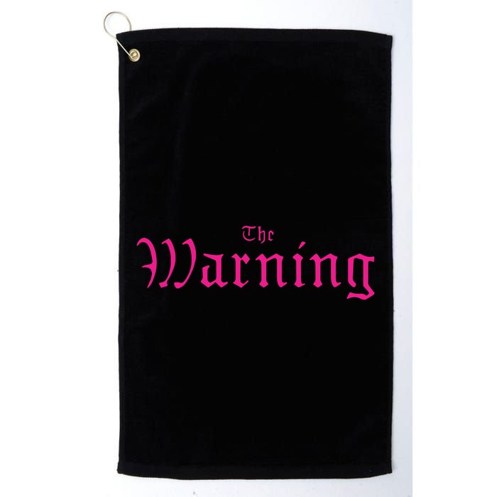 The Warning Keep Me Fed Fan Pack 2 Golf Towel