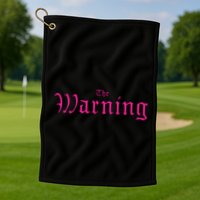The Warning Keep Me Fed Fan Pack 2 Golf Towel