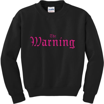 The Warning Keep Me Fed Fan Pack 2 Kids Sweatshirt