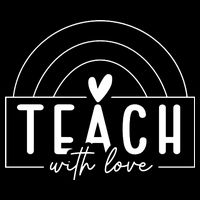 Teach With Love Heart Cooling Performance Long Sleeve Crew