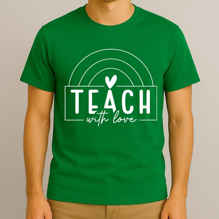 Teach With Love Heart T-Shirt