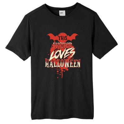 This Writer Loves Halloween For Journalists And Bloggers Tall Fusion ChromaSoft Performance T-Shirt