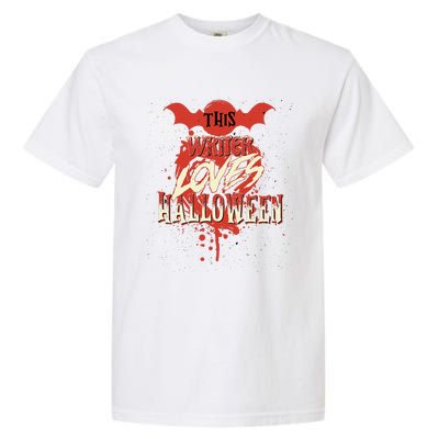 This Writer Loves Halloween For Journalists And Bloggers Garment-Dyed Heavyweight T-Shirt