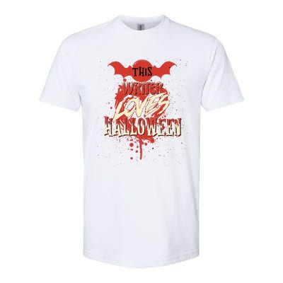 This Writer Loves Halloween For Journalists And Bloggers Softstyle® CVC T-Shirt