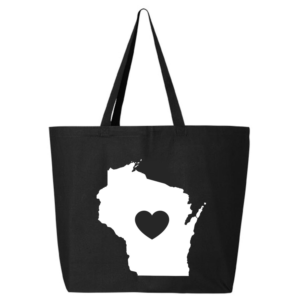 The Wisconsin Love Heart 25L Jumbo Tote