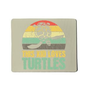 This Who Loves Turtle Earth Day Skip A Straw Turtle Mousepad