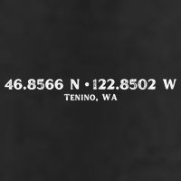 Tenino, WA Location Coordinates 15oz Campfire Ceramic Mug