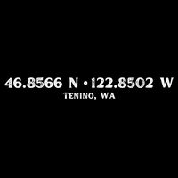 Tenino, WA Location Coordinates Cropped Pullover Crew