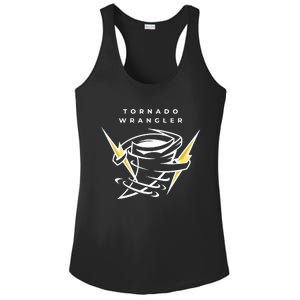 Tornado Wrangler Lightning Ladies PosiCharge Competitor Racerback Tank