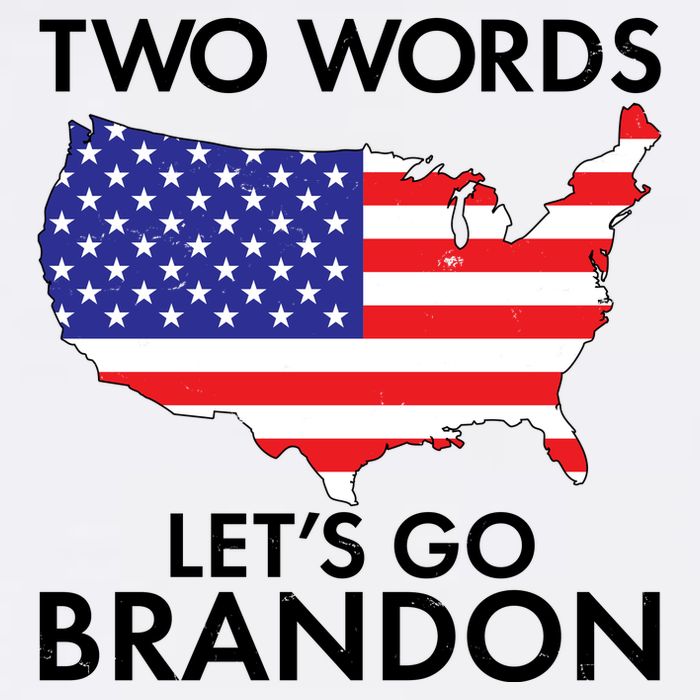 Two Words Let's Go Brandon T-Shirt
